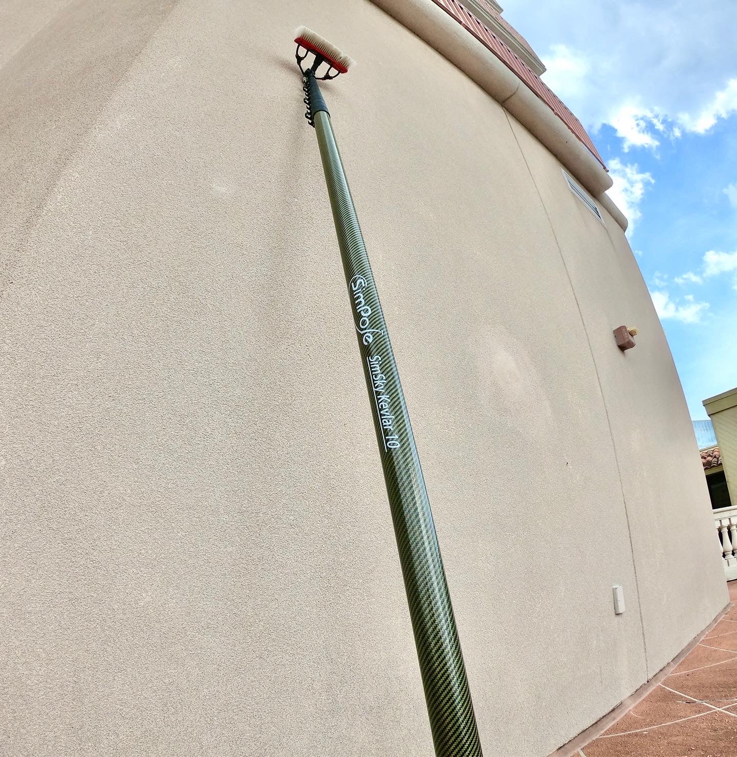 SimSky 72' Water Fed Pole