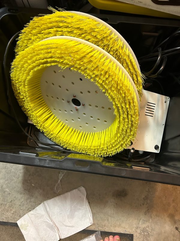 Solar Panel Cleaning Power Brush (double brushes) - Image 6
