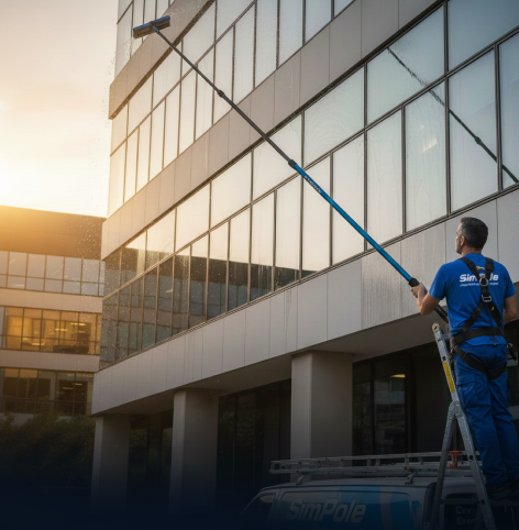 Why Professional Window Cleaners Choose SimPole